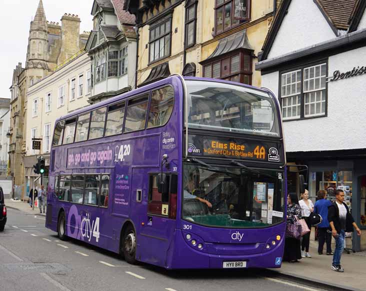 Oxford Alexander Dennis Enviro400H 301